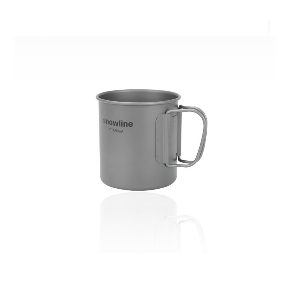스노우라인 티타늄300ml 머그컵 초경량 등산컵 백팩킹 지문방지처리 - 상품 이미지