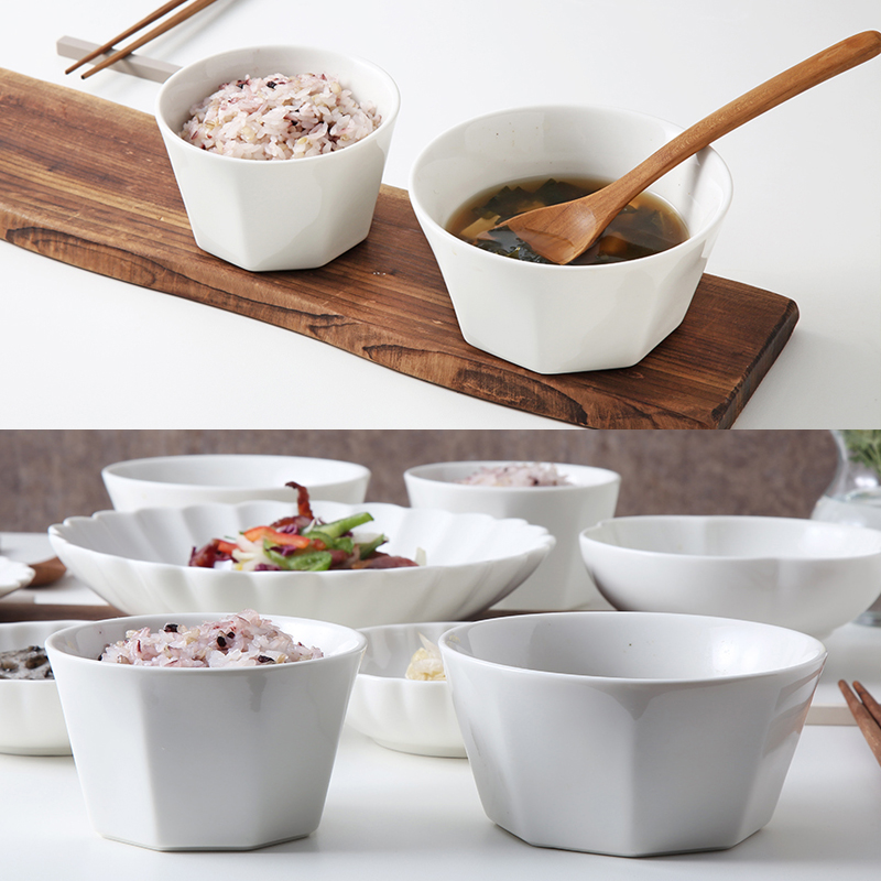 정품 시라쿠스 네이처 프리즈 홈세트 유광 화이트 도자기 2인 16p 그릇 세트 이미지 8