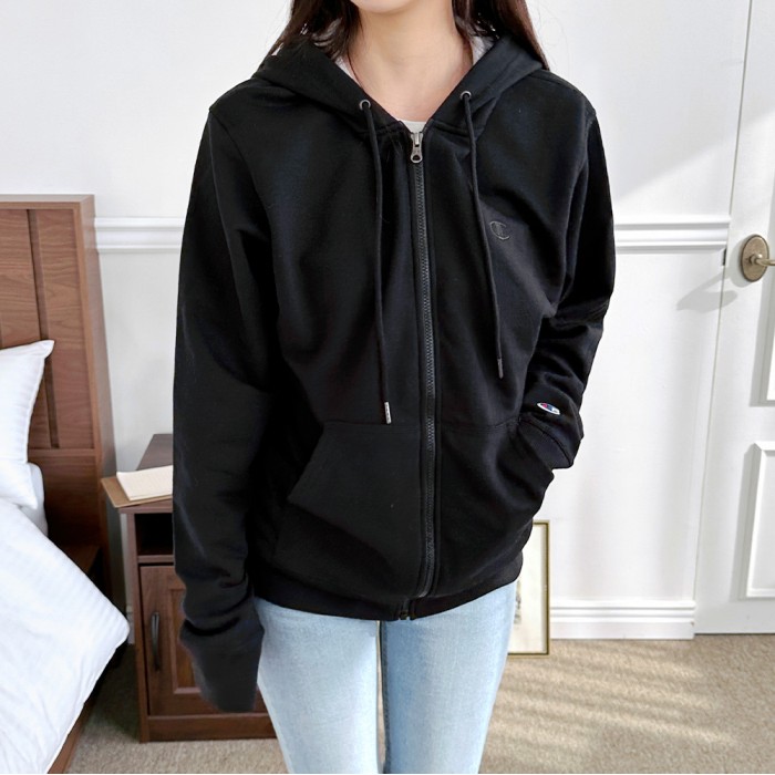 챔피온 로고 파워블랜드 풀집업 후드집업 S0891