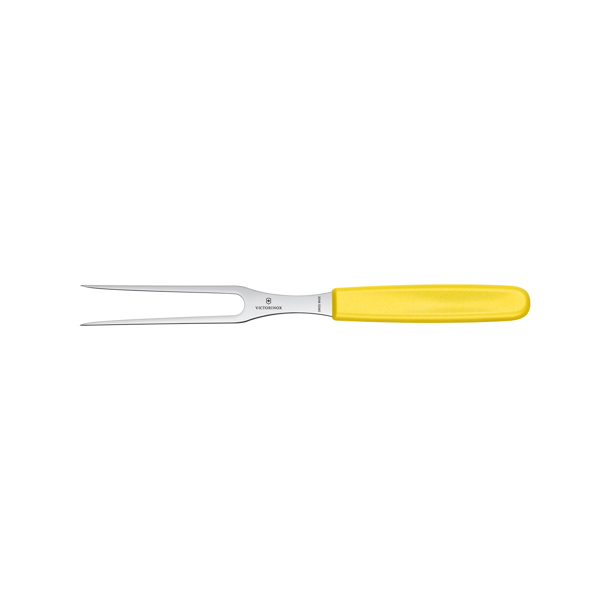 빅토리녹스 스위스 클래식 커트러리 카빙 포크 옐로우 - 15cm 5.2106.15L8B - 메인 이미지