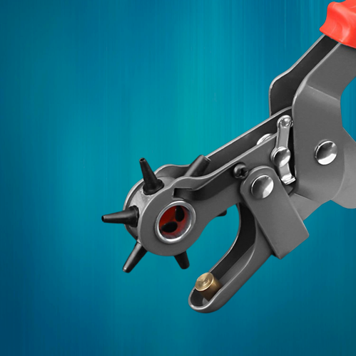 다용도 가죽 펀칭기 공예 타공기 롤링 벨트 가방 허리띠 구멍뚫기 프리미엄 제품 이미지