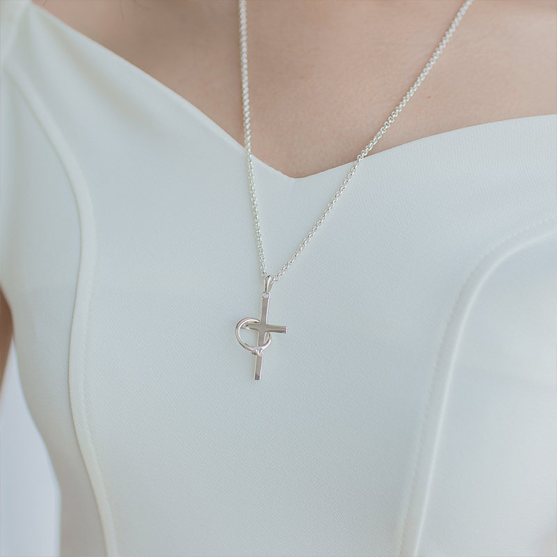 925실버체인목걸이 순은 십자가necklace 남자실버목걸이 줄 - 상세 이미지 5