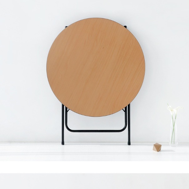 접이식원형테이블 입식 간이식탁 접는테이블 자취식탁