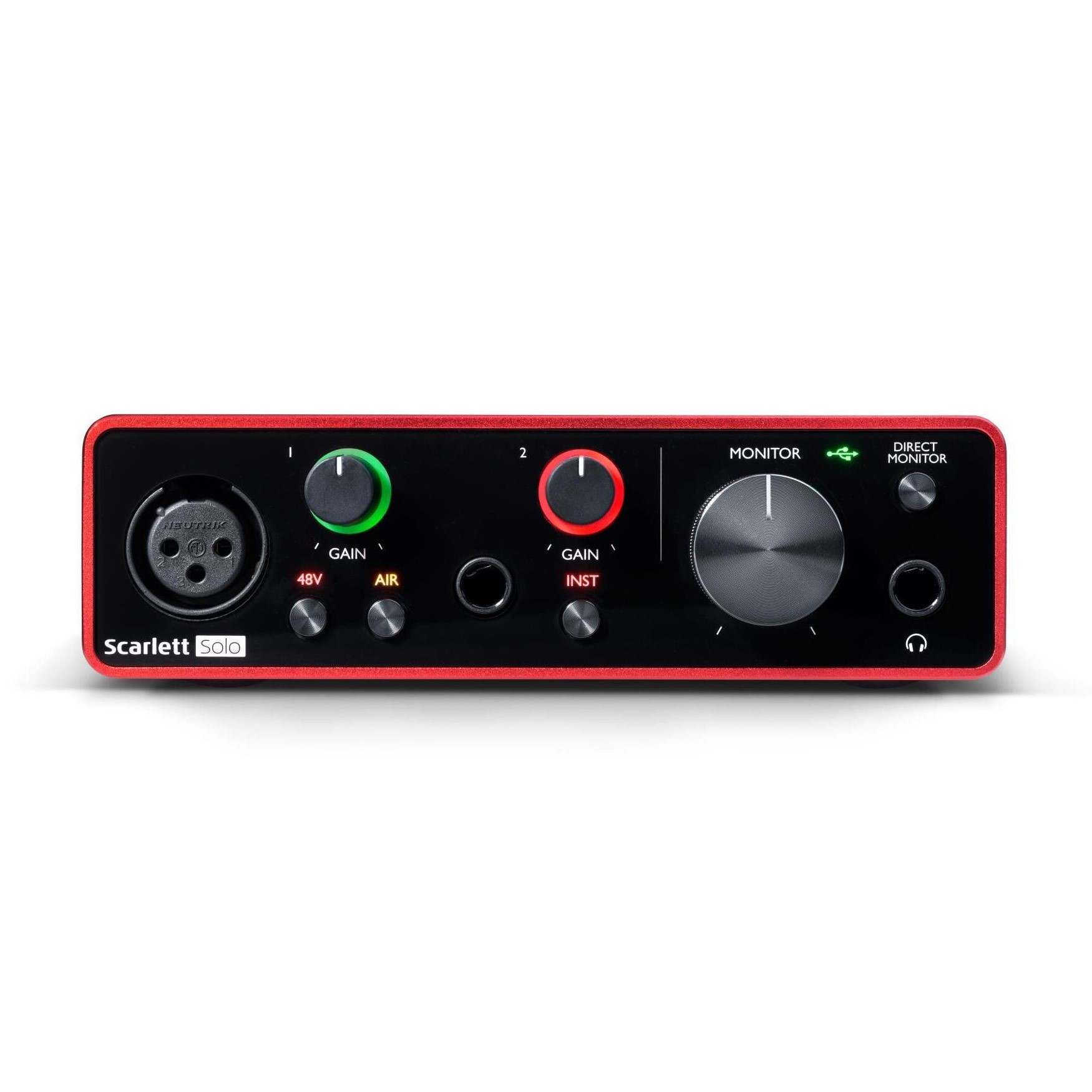 Focusrite Scarlett Solo 3rd Gen 스칼렛 솔로 3세대 오디오인터페이스 오인페 - 상세 이미지 2