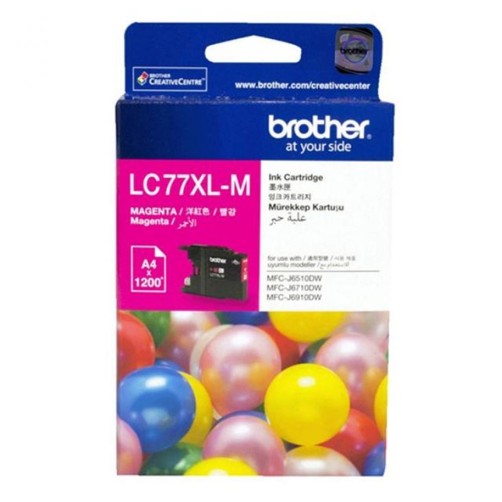 브라더 정품잉크 LC77XL M 빨강 / J5910DW J6710DW - 상품 이미지