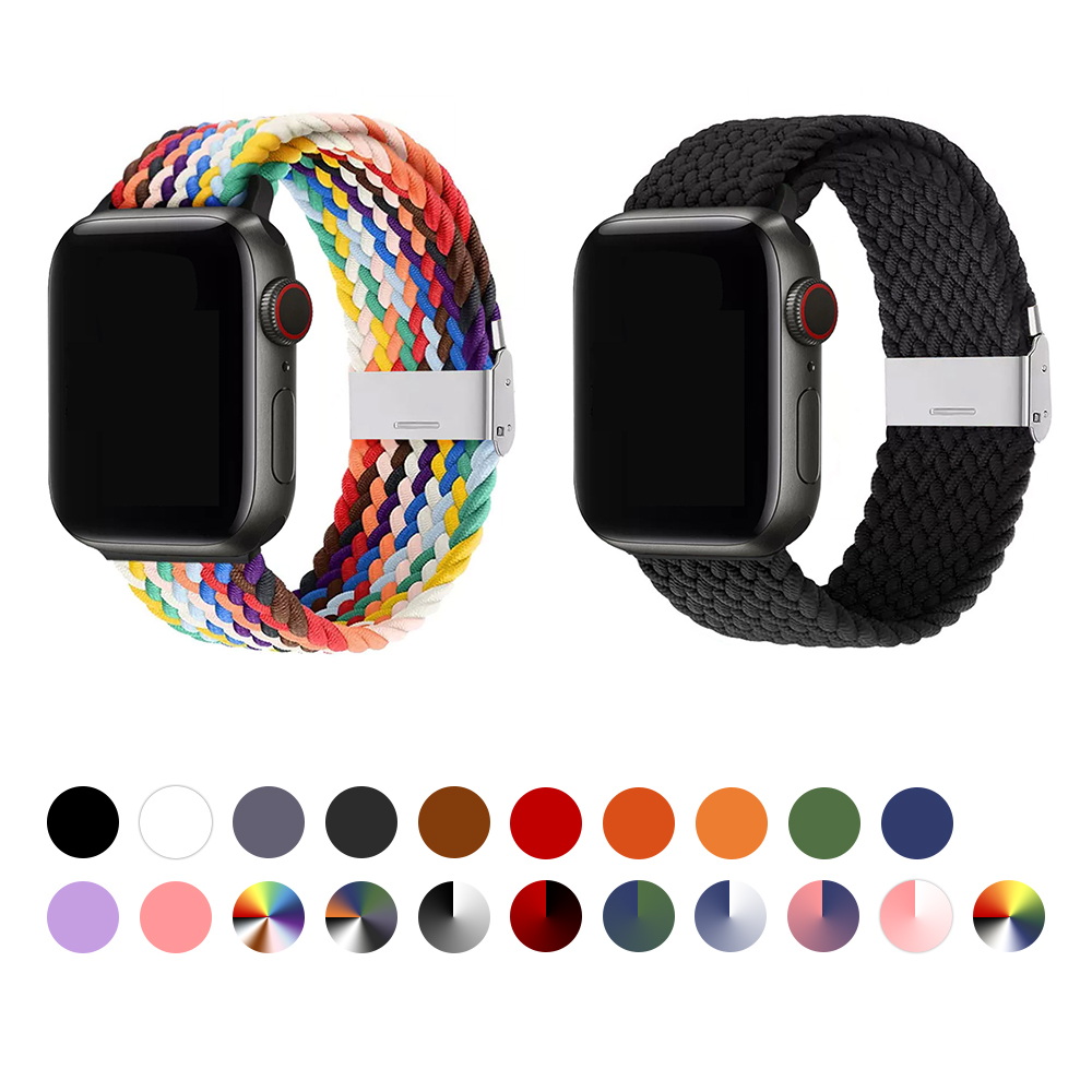 힐링쉴드 애플워치 버클 브레이드 솔로루프 스트랩 BB시리즈 42/44/45/46/49mm