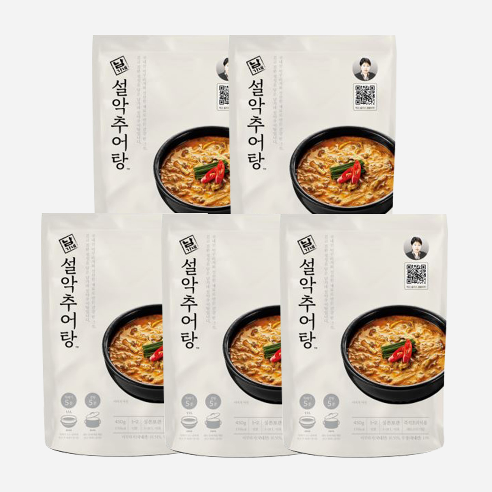 남가네 설악 추어탕 5개 - 상품 이미지