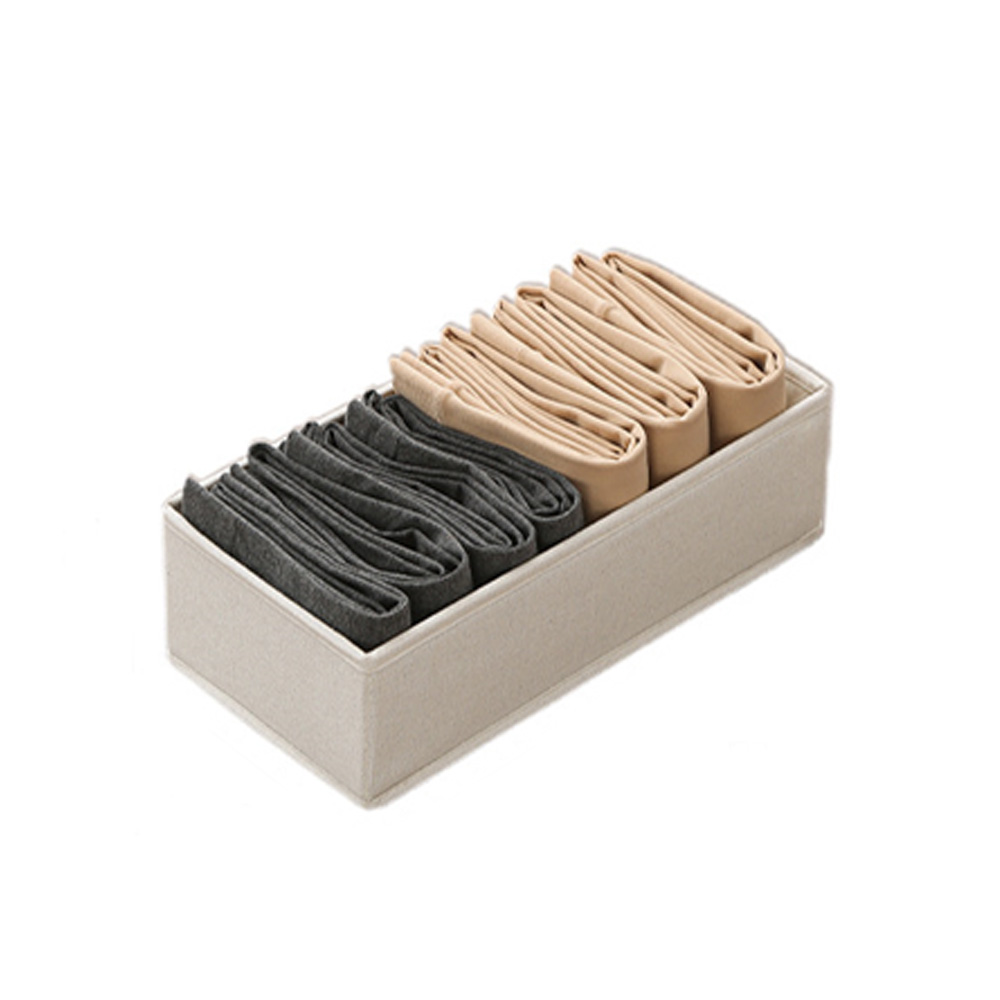 탄탄한 옷정리함 의류 티셔츠 바지 정리함 7칸 수납 옷정리트레이 옷장수납함