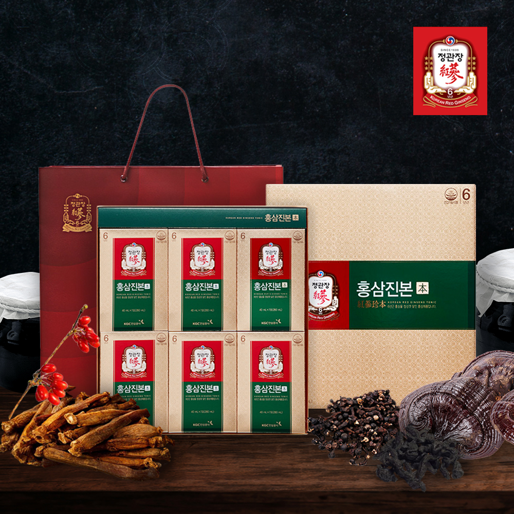 정관장 홍삼진본 40ml x 42포 1set (쇼핑백 포함) - 상품 이미지