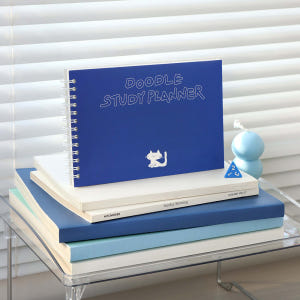 아이코닉 두들 스터디플래너(공부 학습 6개월 스케줄러 체크리스트 위클리 ... 실사용 후기 | 효과 있을까? - 상품 이미지 4