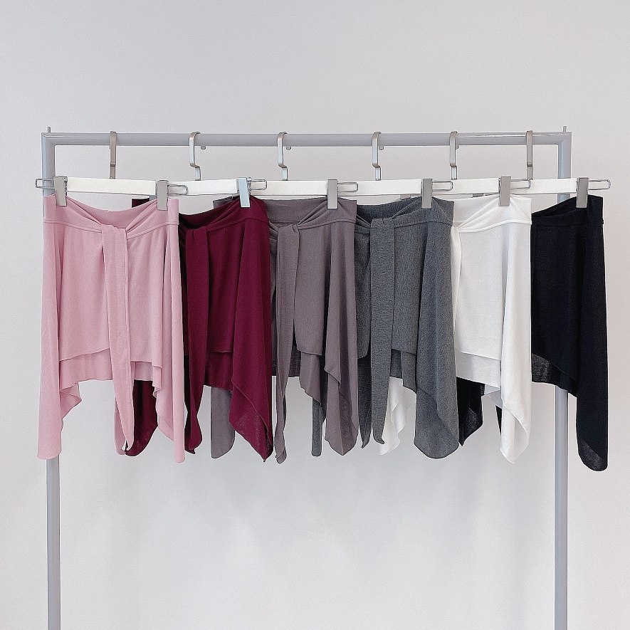 로라벨 톡스 레깅스 힙 커버업 Y존 엉덩이가리개 랩스커트 필라테스복 요가복 빅사이즈 하의