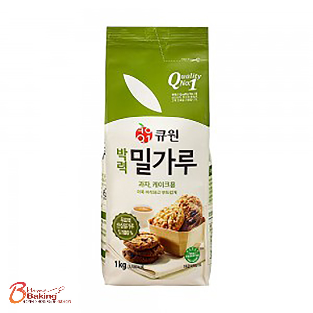 밀가루-박력분과자용1kg 쿠키반죽 만들기 케익시트 스콘 에그타르트 제과제빵 홈베이킹 - 상품 이미지