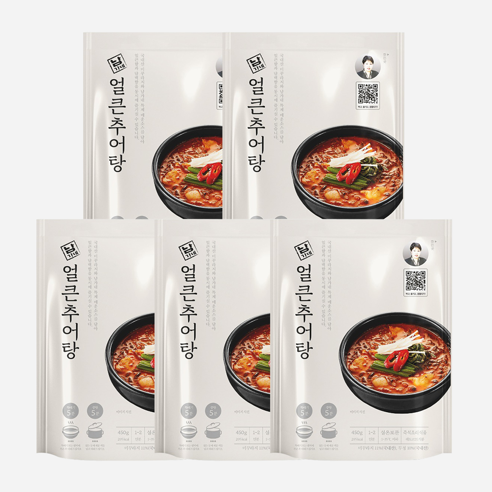 남가네 얼큰 추어탕 5개 - 상품 이미지