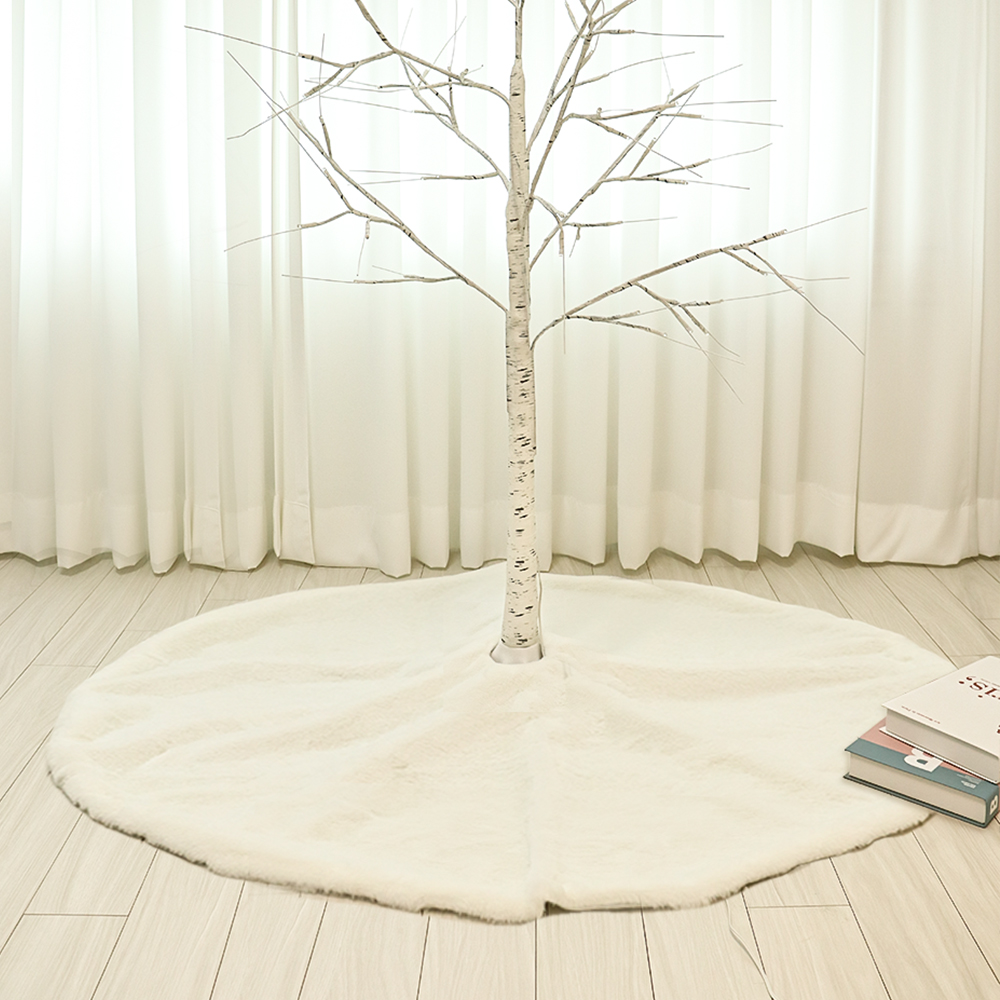 크리스마스 트리 나무 스커트 장식 소품 스노우트리 받침 가리개 110cm