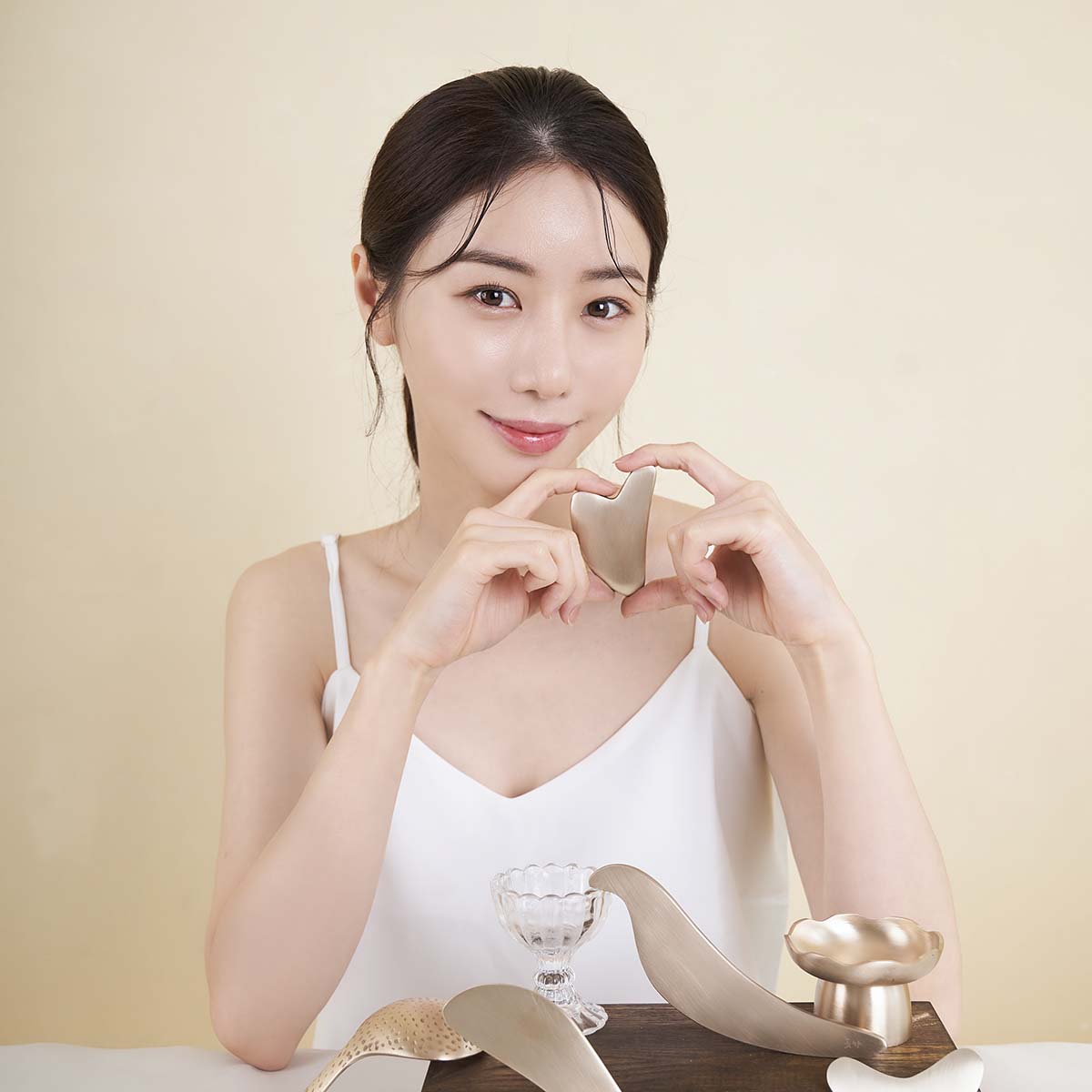 괄사 마사지기 놋향 방짜유기 림프순환 마사지 얼굴 마사지기 두피 관리