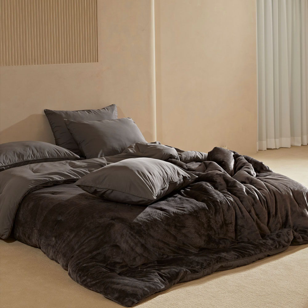 [시즌오프] 호무로 그래피트 알러지프리 극세사 자가발열 겨울 패드 SS