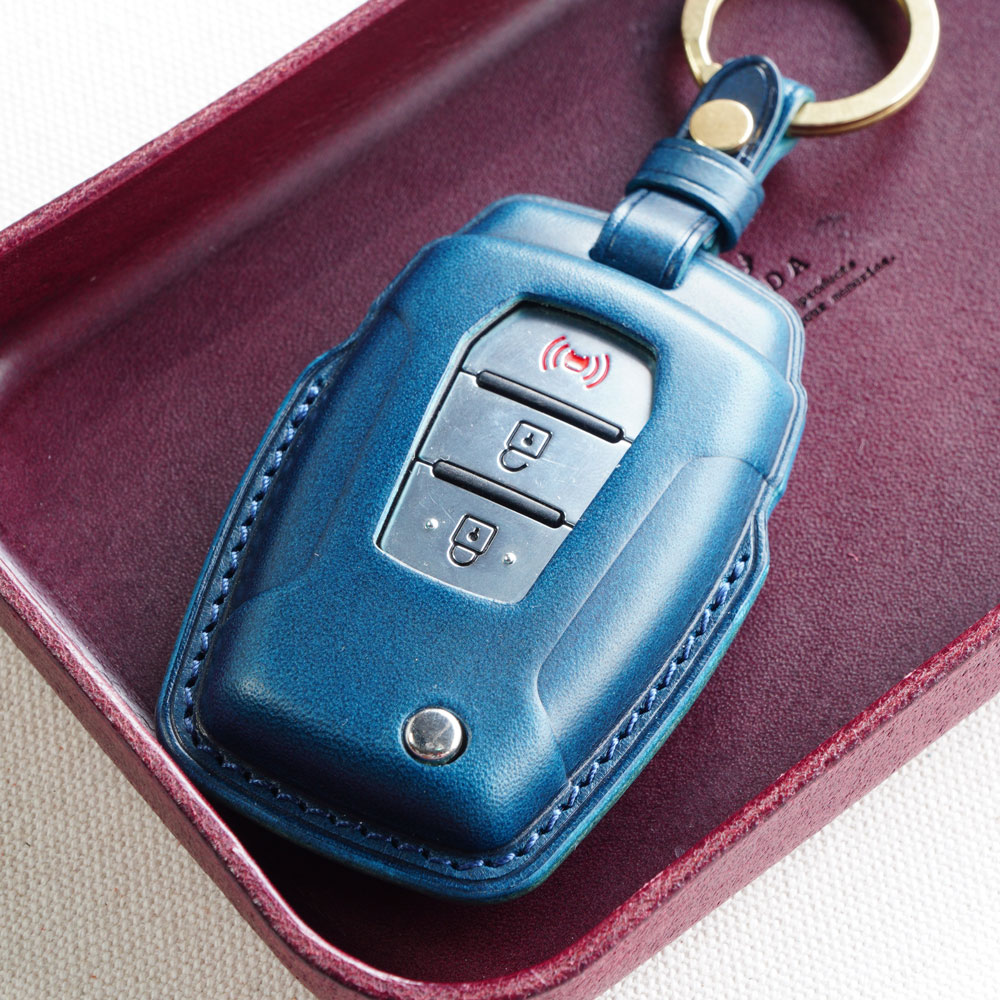 차 키케이스 자동차 스마트 가죽 키홀더 반다레더스튜디오