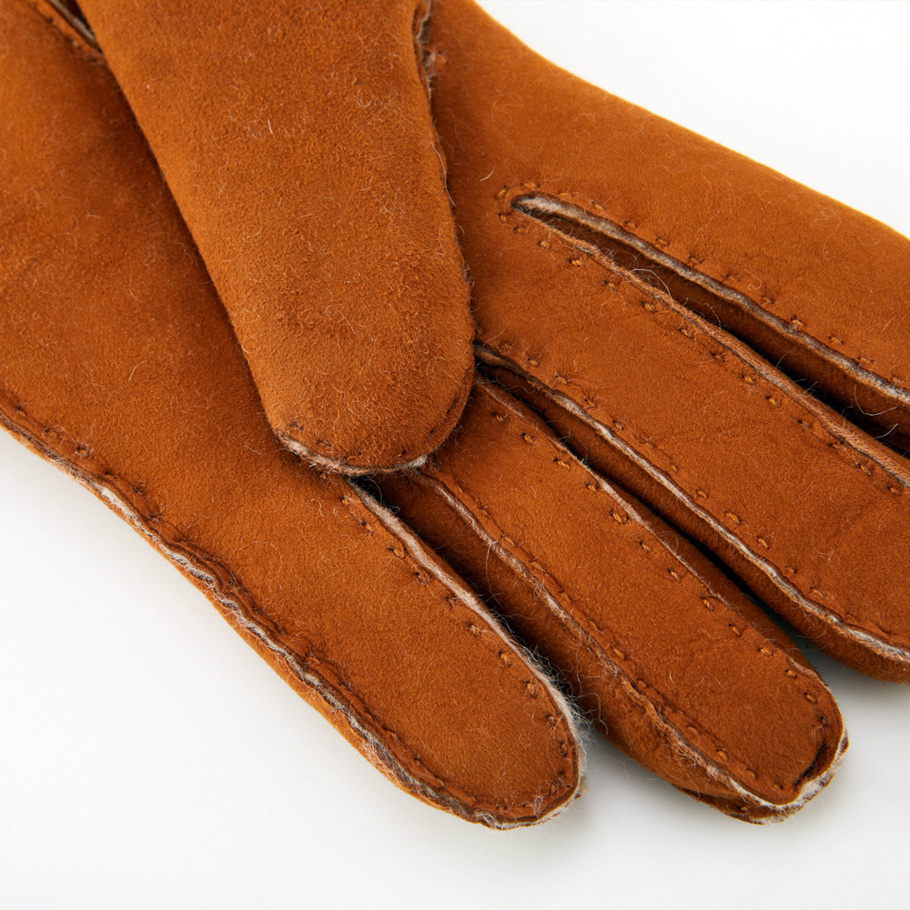 헤스트라 베르나데트 코르크 1001070 710- 여자 여성 겨울 양털 가죽 장갑