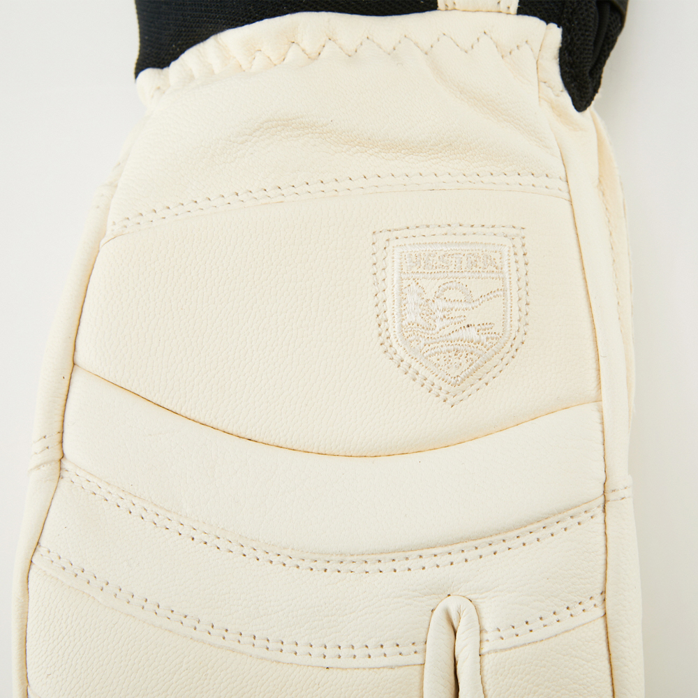 헤스트라 폴 라인 3핑거 아몬드 화이트 3000782- 스키 보드 방한 가죽 장갑 상세 이미지 4