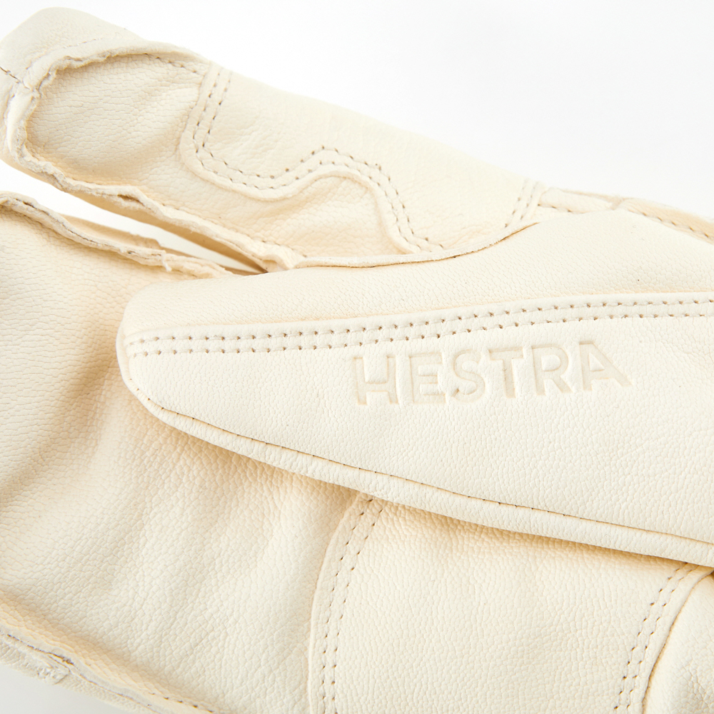 헤스트라 폴 라인 3핑거 아몬드 화이트 3000782- 스키 보드 방한 가죽 장갑 상세 이미지 6