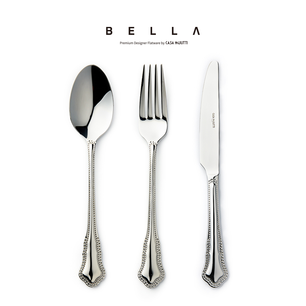 까사무띠 벨라 커트러리 카페 브런치 레스토랑 / 실버 양식기세트 3P
