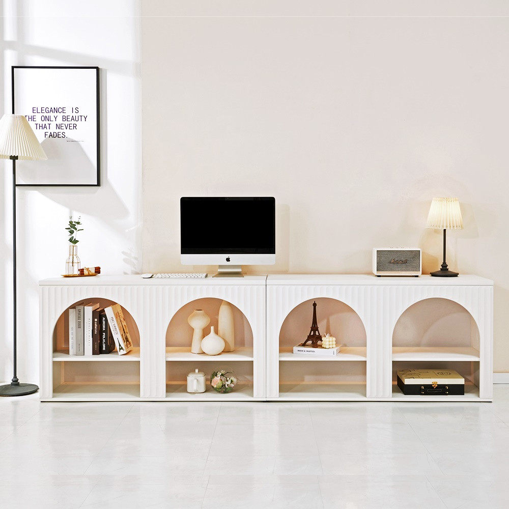 로망 템바보드거실장 수납장 템파보드거실장 안방티비장