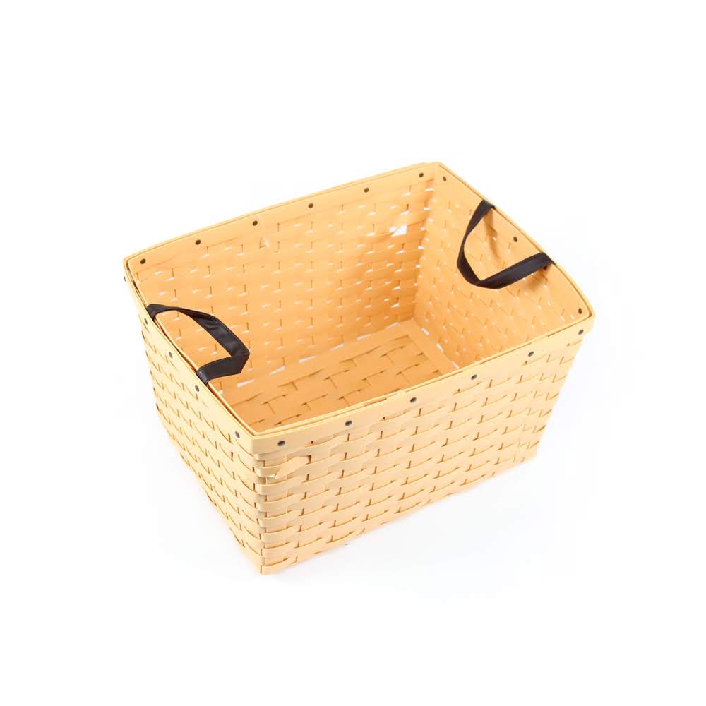 피보드 사각 라탄 바구니 바스켓 PP 라탄 정리 수납 플라스틱 바구니 샵메이트
