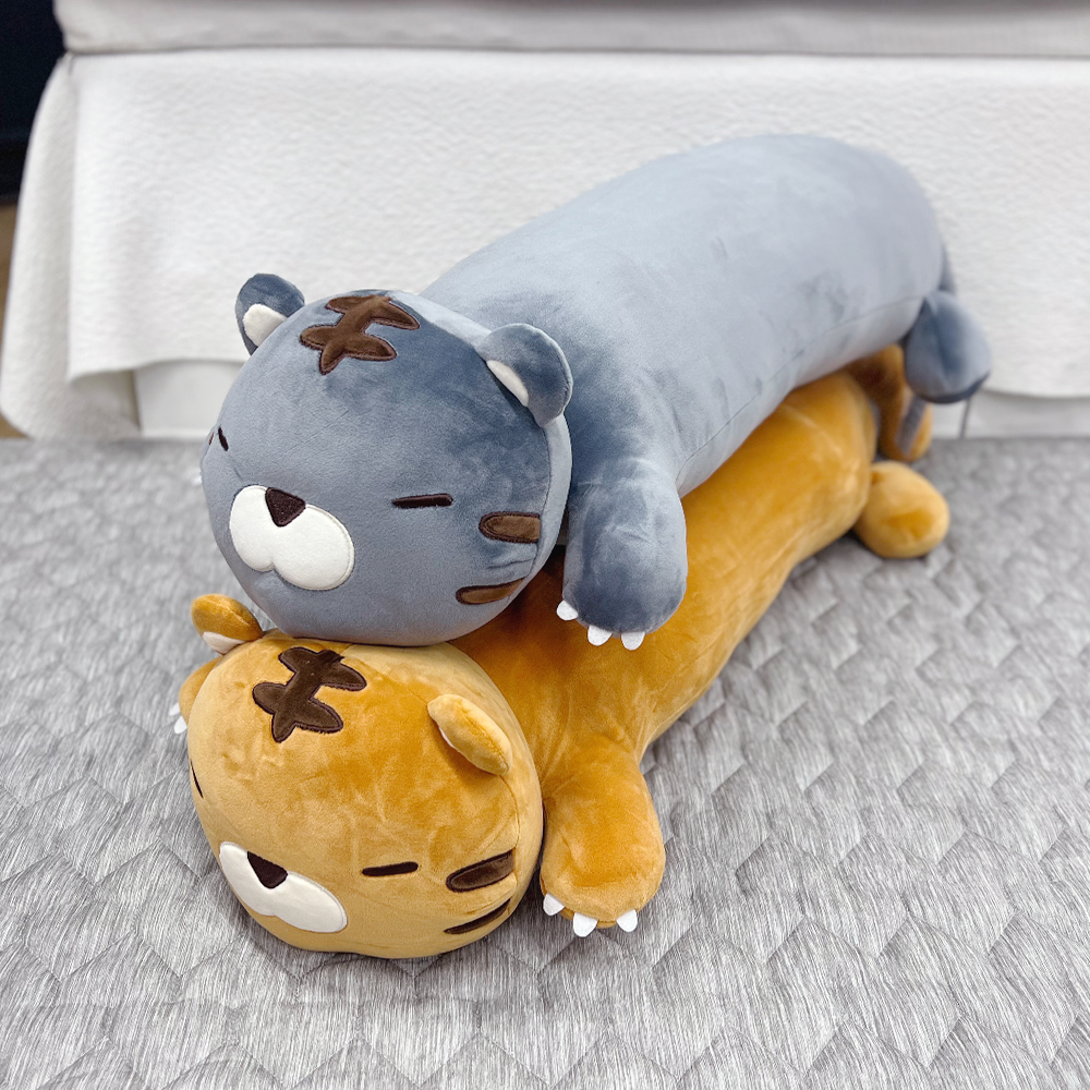 더베딩샵 호랑이 인형 극세사 베개 바디필로우 쿠션 선물