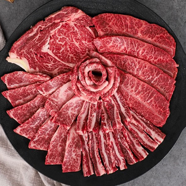 한우 꽃등심 300g 특수부위 300g 총 600g 투뿔 소고기 선물 선물세트
