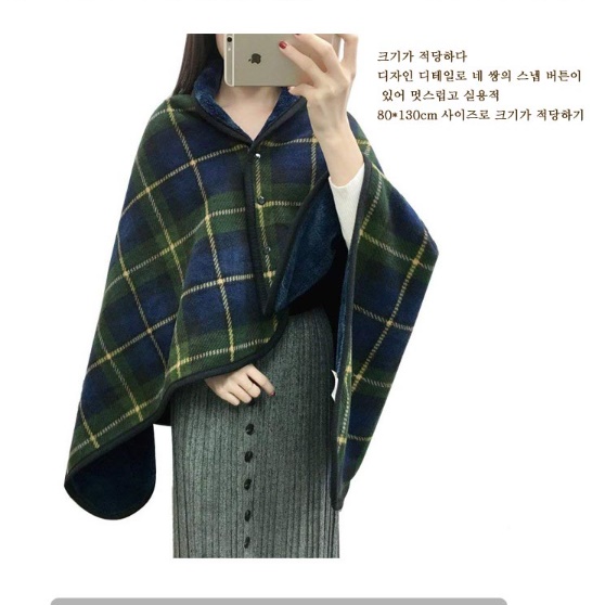 캠핑용 이불 겨울 후리스 담요 야전 침대 캠핑 판초 담요 - 상세 이미지 3