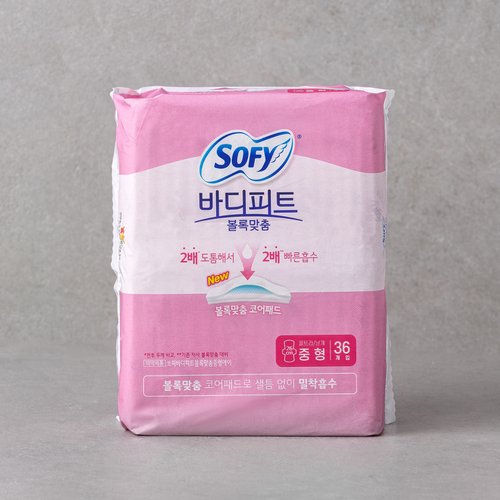 바디피트 볼록맞춤 울날 중형36p (N4) : 이마트택배