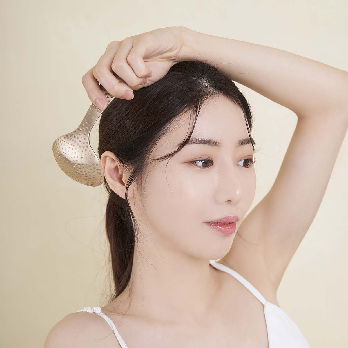 괄사 마사지기 놋향 방짜유기 림프순환 마사지 얼굴 마사지기 두피 관리