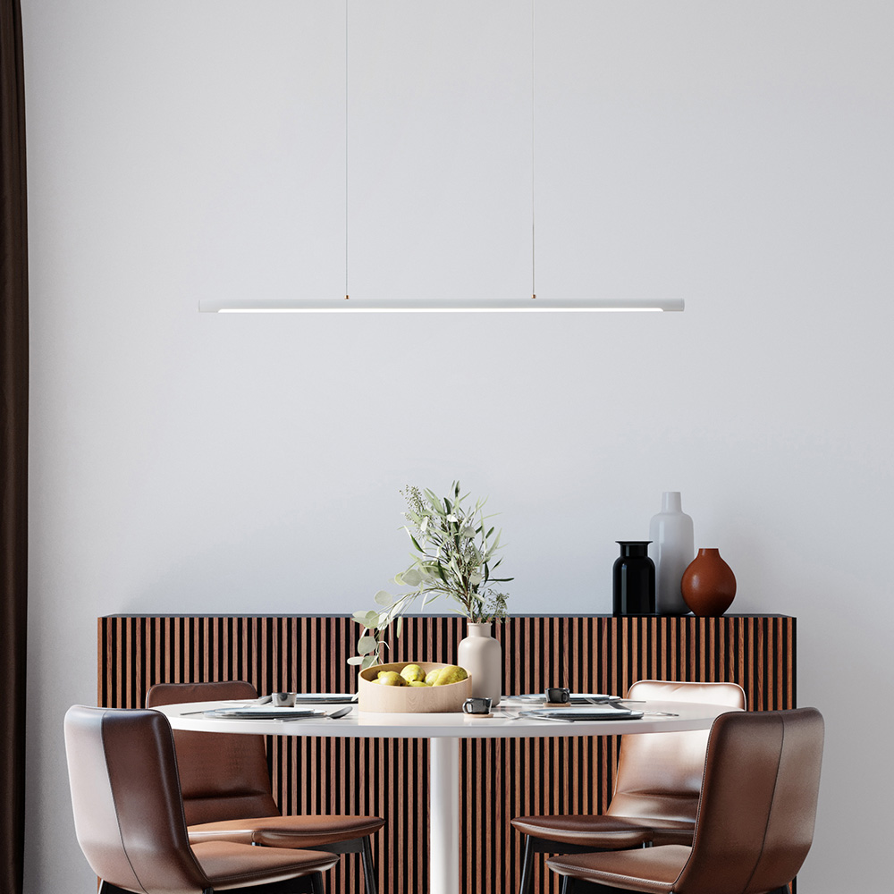 LED식탁등 펜던트 조명 플룻 30W 블랙