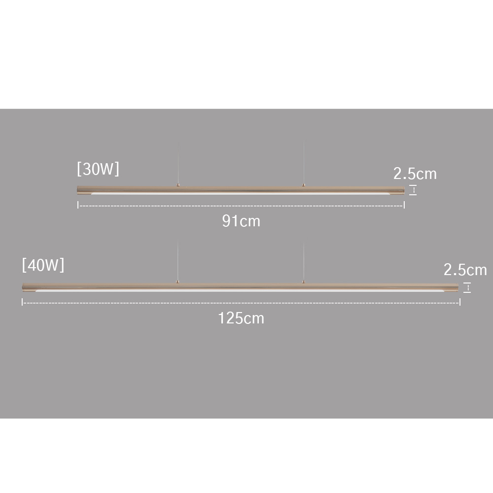 LED 식탁조명 식탁등 플룻 30W 블랙