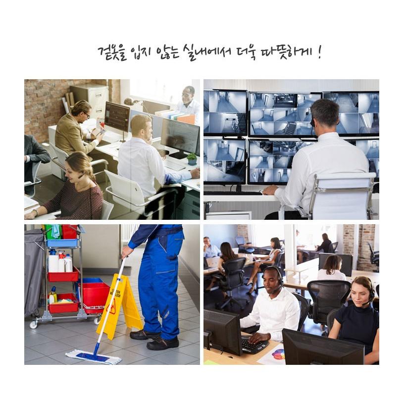 겨울 방한용 오토바이팔토시 노가다 기모팔토시 보온 - 상세 이미지 2