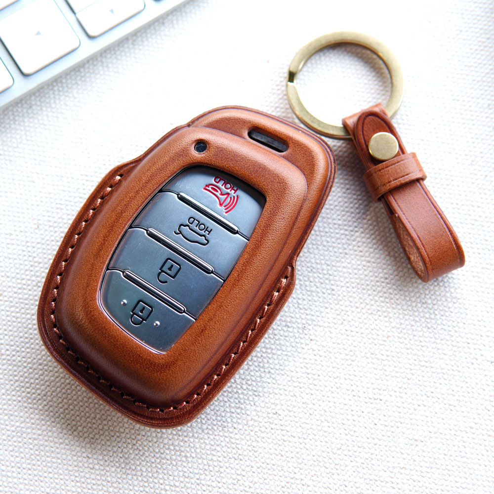 차 키케이스 자동차 스마트 가죽 키홀더 반다레더스튜디오