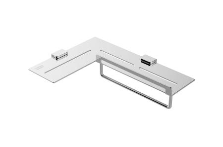 아메리칸스탠다드 스테인리스 코너선반 L자형 화장실선반 FH1060-405AW