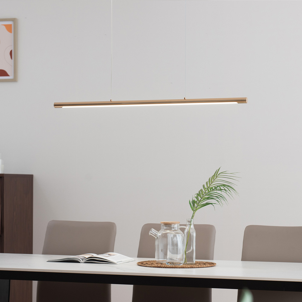 LED식탁등 펜던트 조명 플룻 30W 블랙