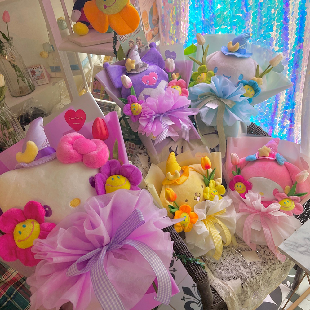 마법사시나모롤 산리오 인형꽃다발 졸업식 이미지 6