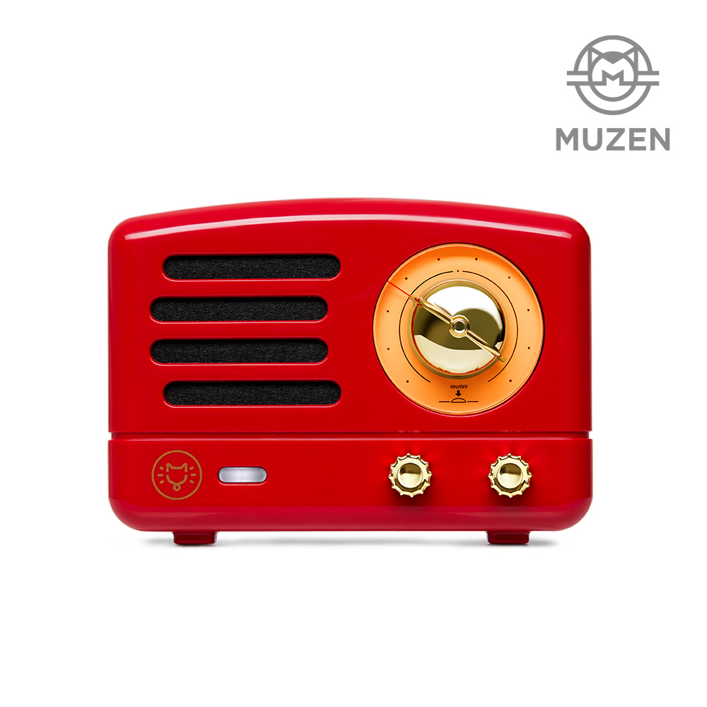 MUZEN 블루투스 스티커 스피커 뮤젠 소형 휴대용 마그네틱 셀카 리모컨 올리브그린 - 상세 이미지 2