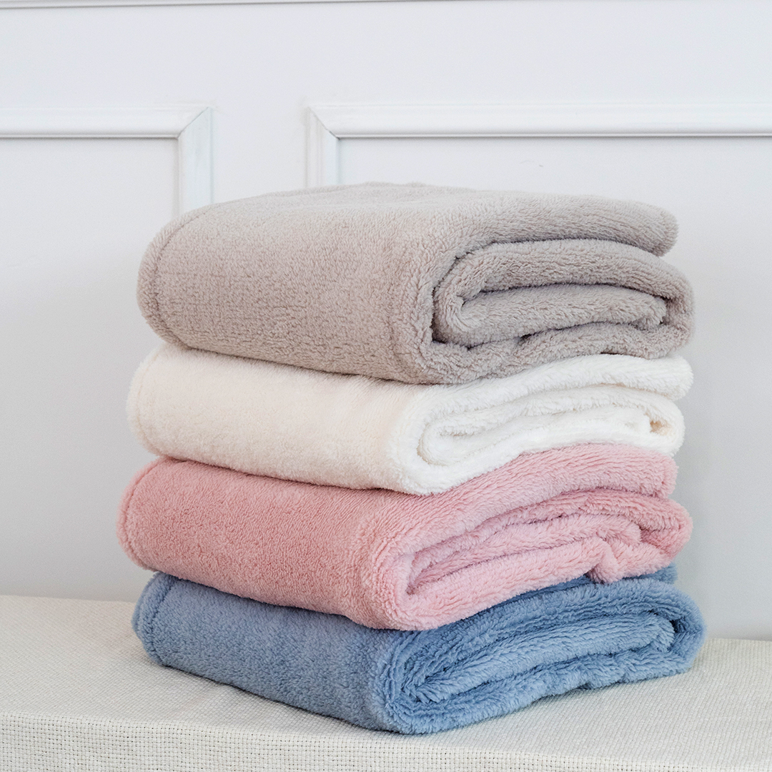 (시즌 ON)마롤로뜨 아기 심플 블랭킷 L 아기이불 극세사 겨울 신생아 담요 이불