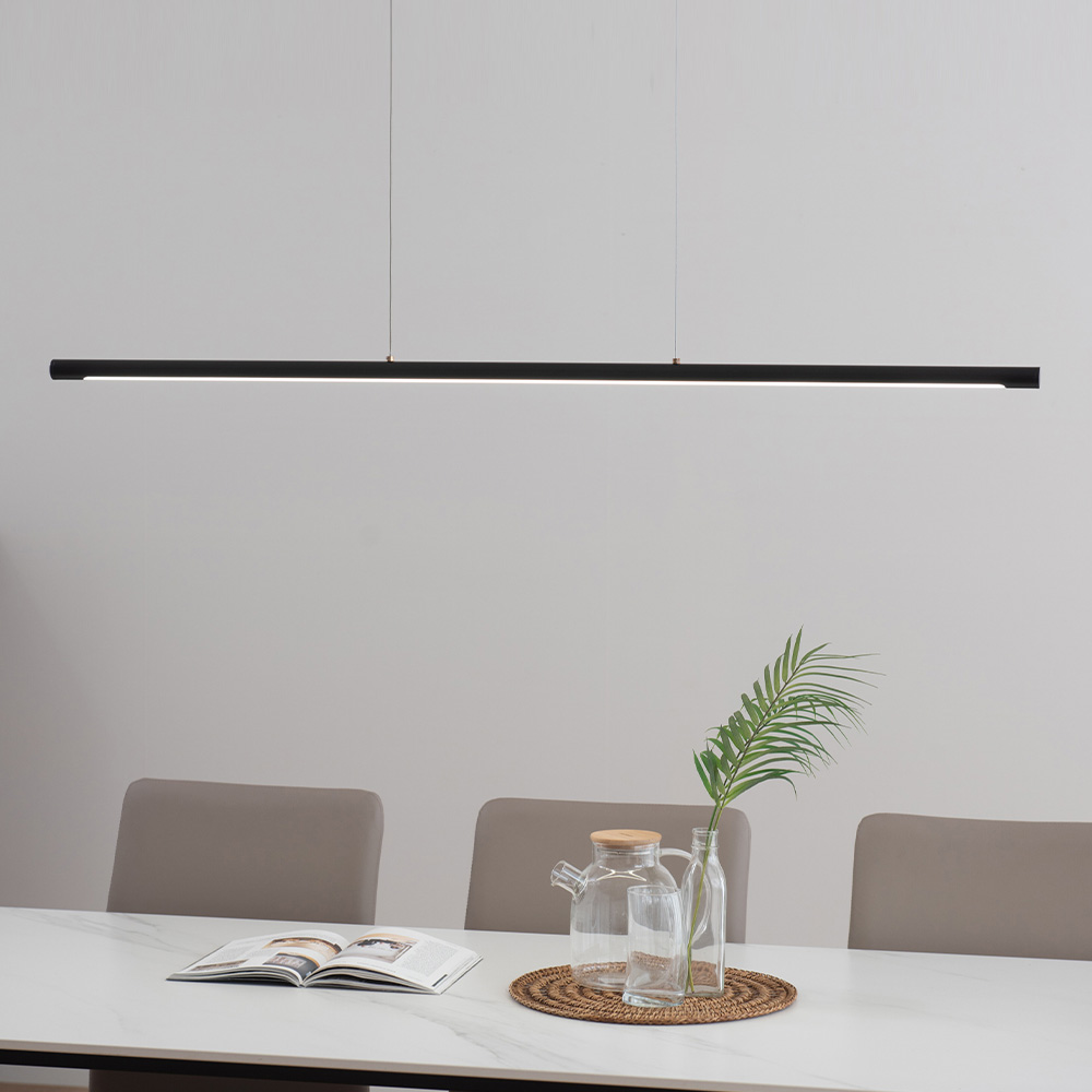 LED 식탁조명 식탁등 플룻 30W 블랙