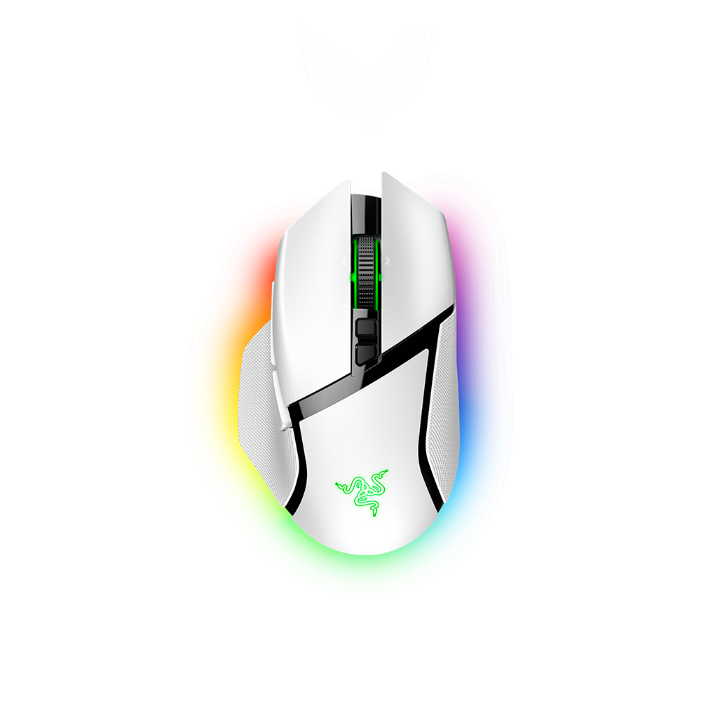 레이저코리아 Razer Basilisk V3 Pro PKG 무선충전독 화이트 - 상세 이미지 2