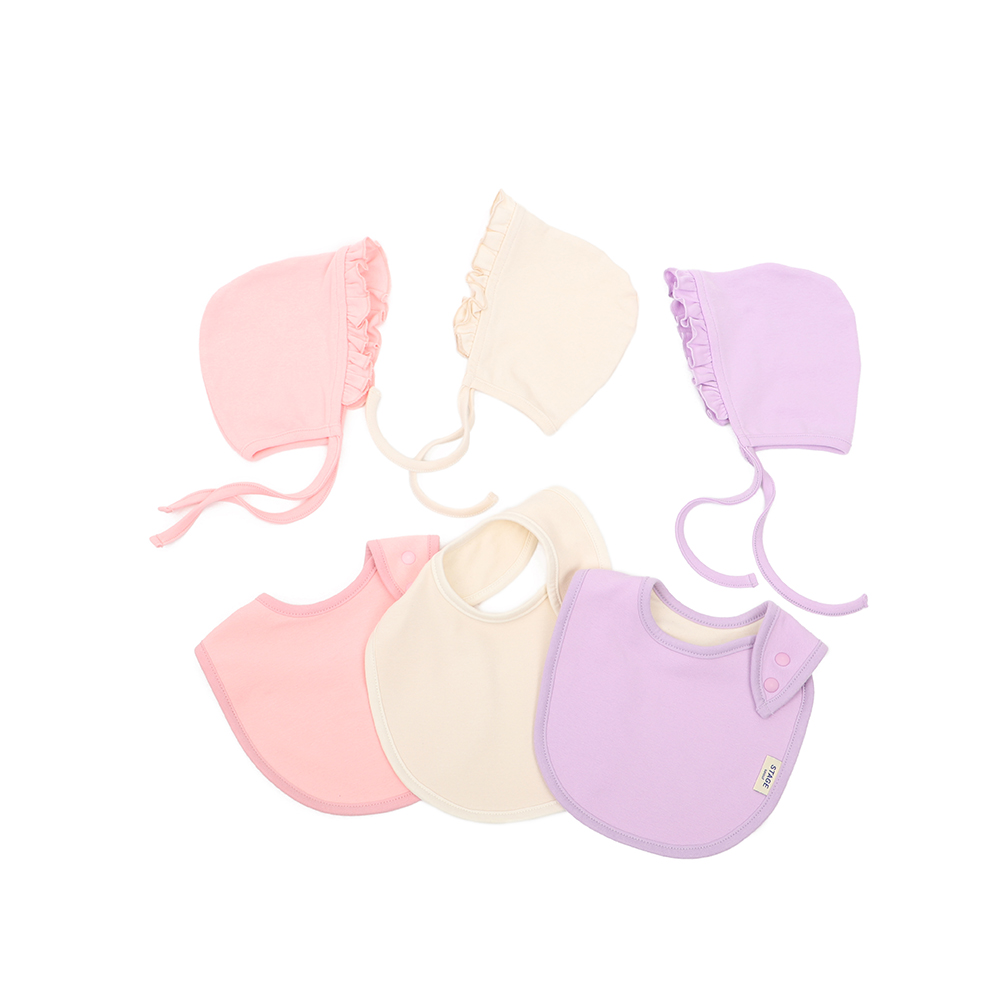 아기 침받이 턱받이 오가닉 [밀키캔디]