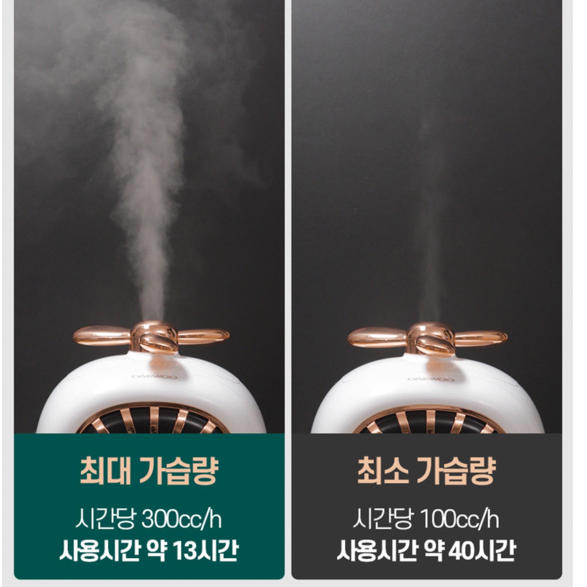 탁상용 가습기 침실 사무실용 사무용 업소용 책상용 가습기