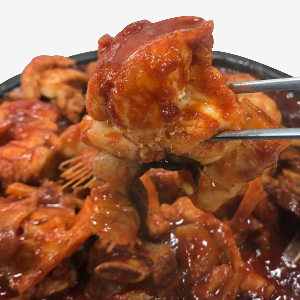 왕실아갈찜 아구 소갈비 찜 국내산 뼈 손질 아귀 해물 밀키트 술안주 집들이 캠핑 음식 이미지 6