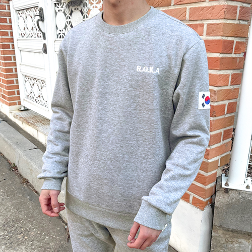 로카 맨투맨 압축기모 헤세드 KOREAARMY 티셔츠 ROKA 남성 - 상세 이미지 2