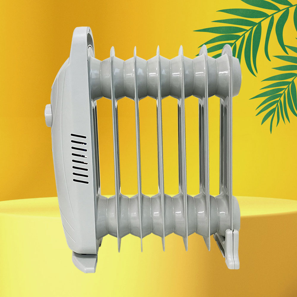 미니 화장실용 동파방지 히터 라디에이터 전기세 가정용 사무실 발난로 7핀 LWH-7KC