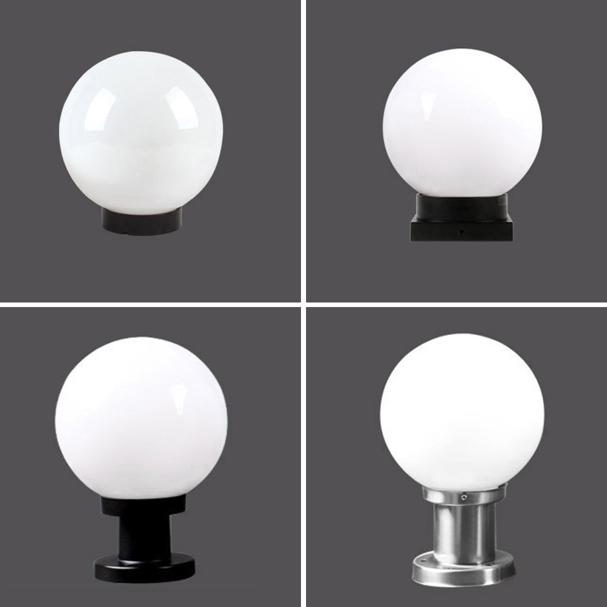 조명등 무드등 호박등 전기등 구슬조명 LED 전기가로등 휀스 테라스 데크 PL받침 15호