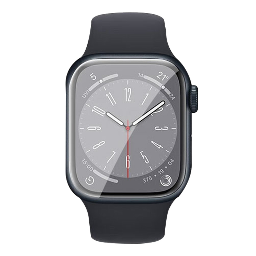 애플워치 풀커버 액정보호 필름 3매 45mm / 44mm 공용 9세대 8세대 7세대 SE - 상세 이미지 4